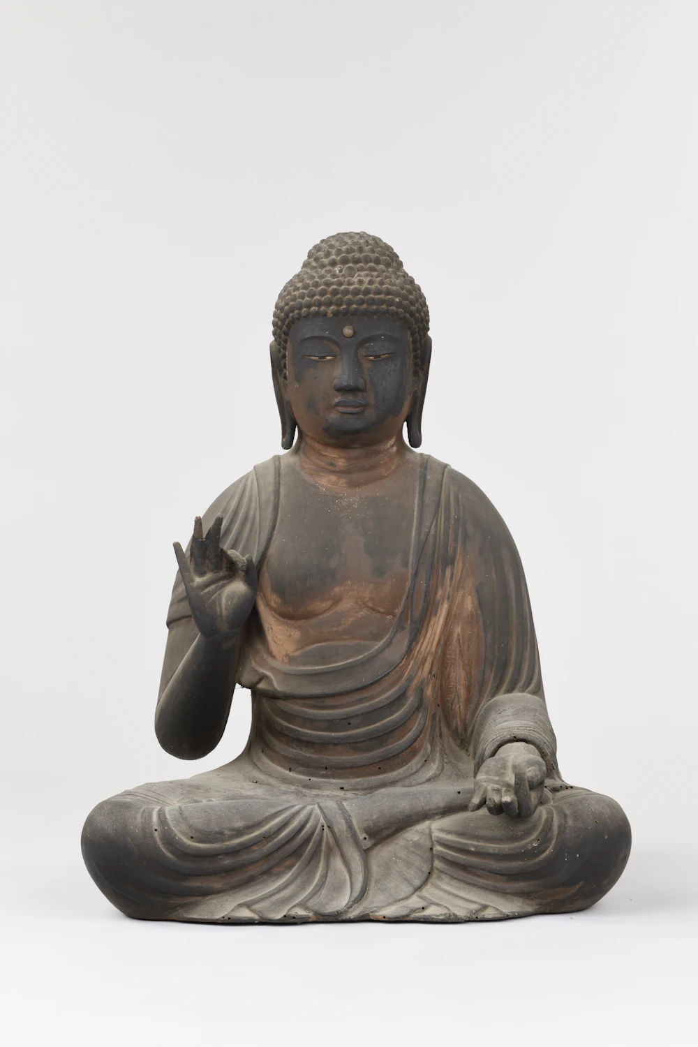 江戸時代 木彫 おかめ（阿亀）面 一木彫 民間信仰彫刻 古民藝美術品◎古美術庵々 飛騨一位一刀彫 亀（小） | 陶器の通販 和食器 ｜うつわのあやめ屋